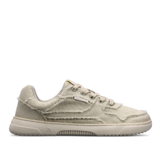 Barefoot tenisky Barebarics Zing Denim - Cream White