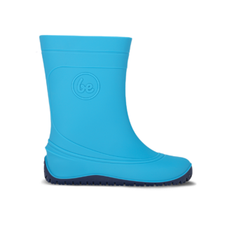Dětské barefoot gumáky Be Lenka Pudds - Aqua Blue
